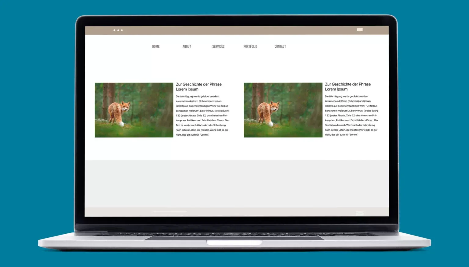 Css Container Queries Beispiel Desktop